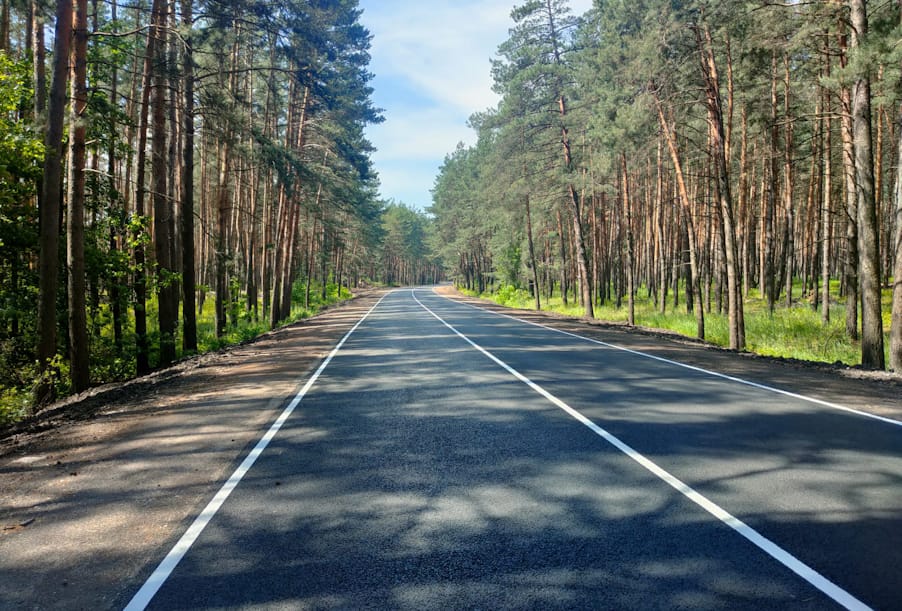 Белгородская область, автодорога к селу Хохлово